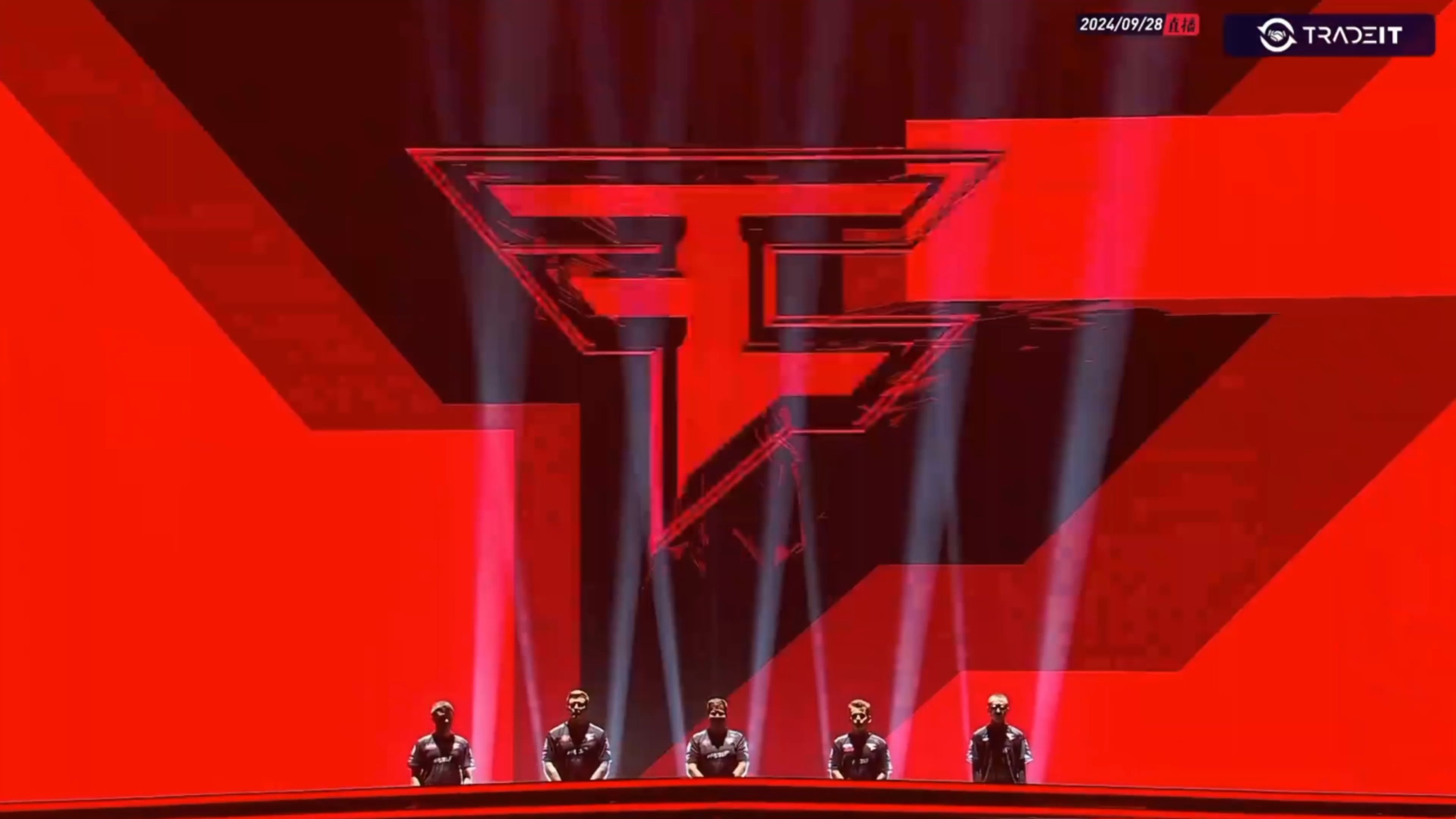 比赛现场呈现了一场火爆的对决