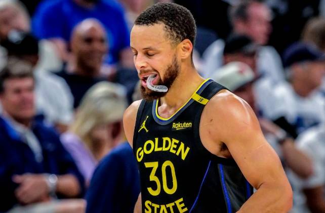 勇士轻取森狼！库里分率队豪取胜利大胜